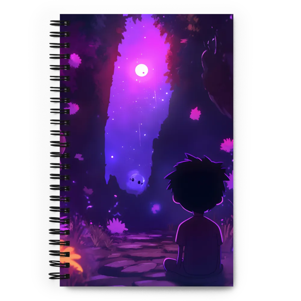 Lost in Cosmic Wonder | Spiral Notebook