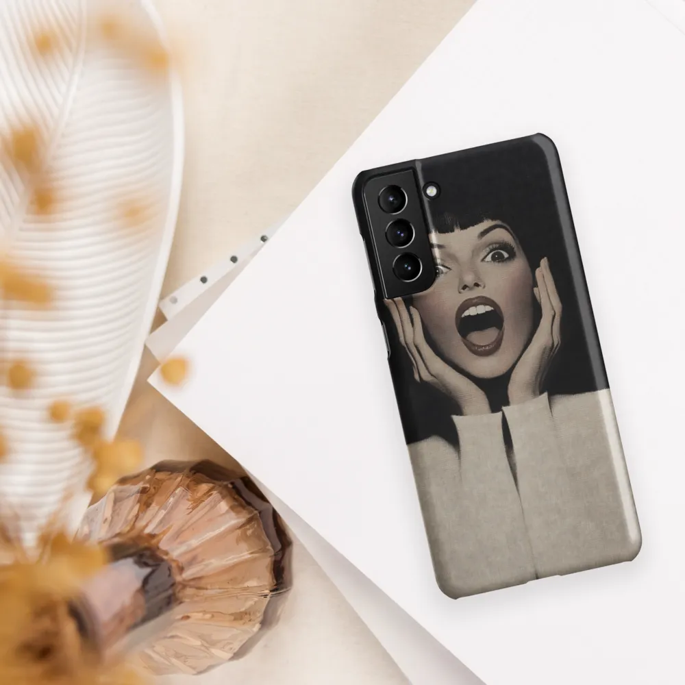 Eloquent Expression | Phone Case |  S21 Plus | Snap Case | Matte