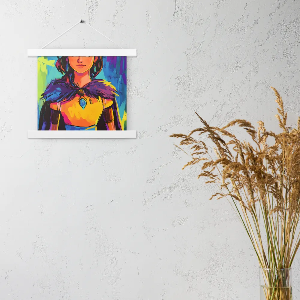 Guardian of Colors | Poster With White Wood Hanger | 10″×10″