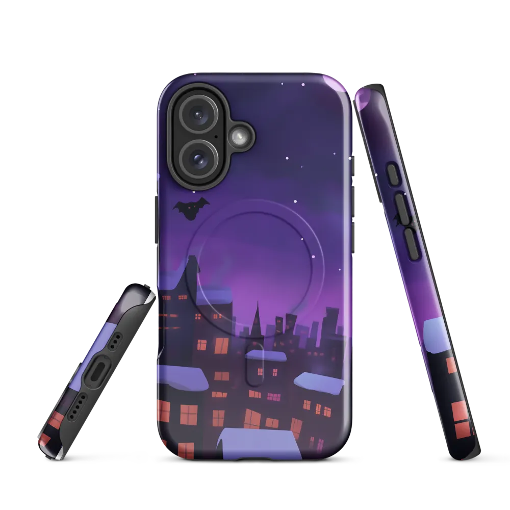 Mystical Night in the City | Phone Case |  16 | MagSafe® Tough Case | Glossy