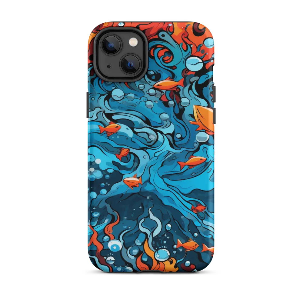 Fluid Harmony: Ocean and Flames
