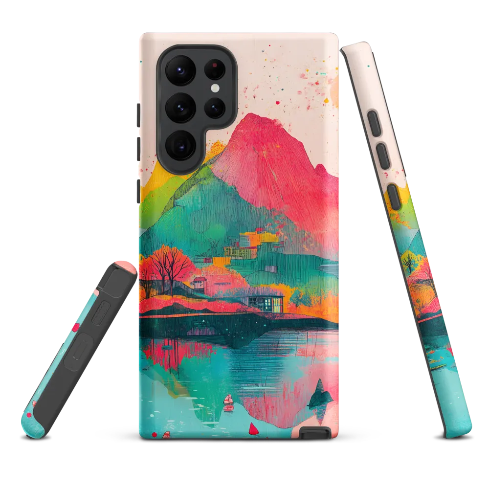 Vibrant Serenity: A Surreal Landscape