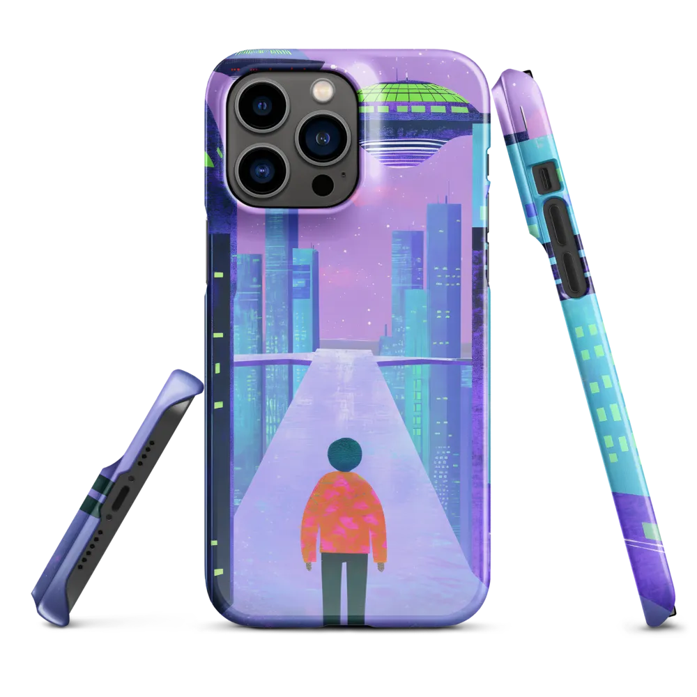 The Cosmic Urbanity | Phone Case |  14 Pro Max | Snap Case | Glossy