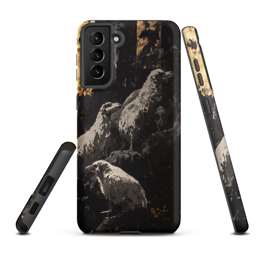 The Enigmatic Gathering | Phone Case |  S21 Plus | Tough Case | Matte