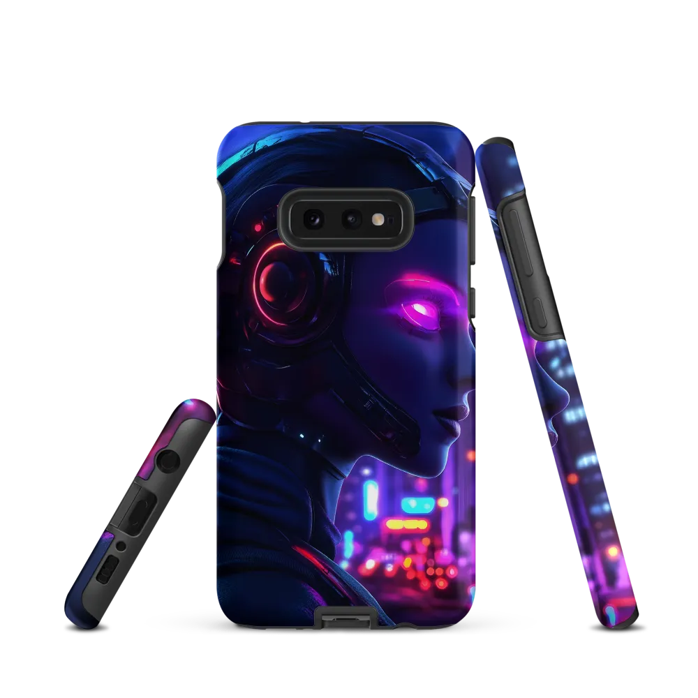 Neon Dreams: A Cyborg's Mystique