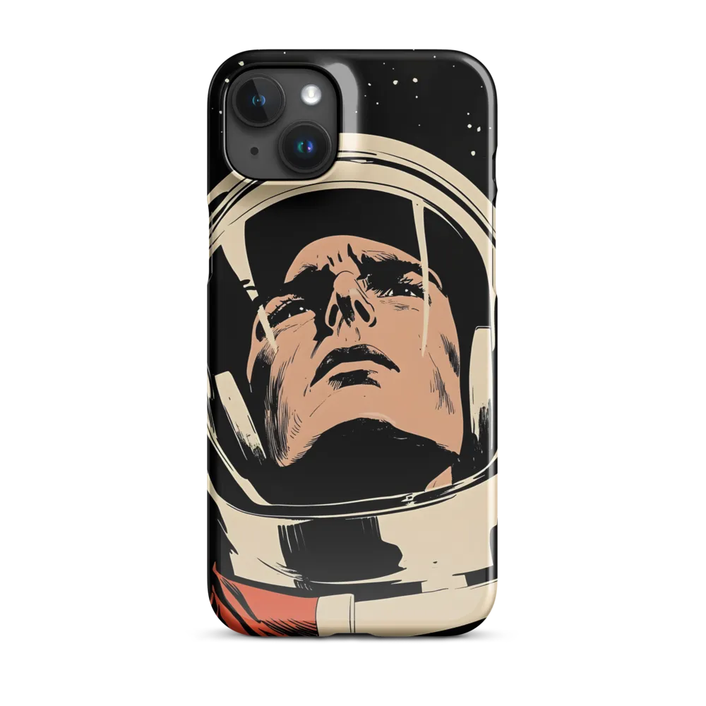 Gaze of the Astronaut | Phone Case |  15 Plus | Snap Case | Glossy