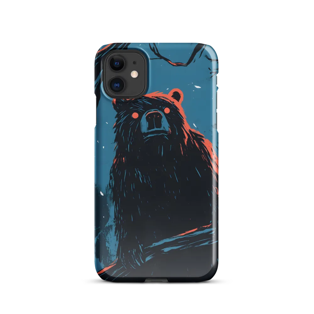 Eerie Majesty: A Bear in the Night