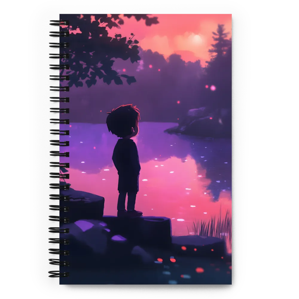 Reflections of Innocence | Spiral Notebook