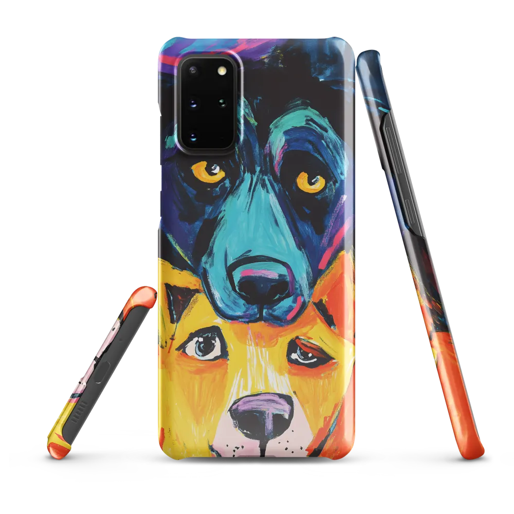 Vibrant Companions: An Expression of Canine Spirit