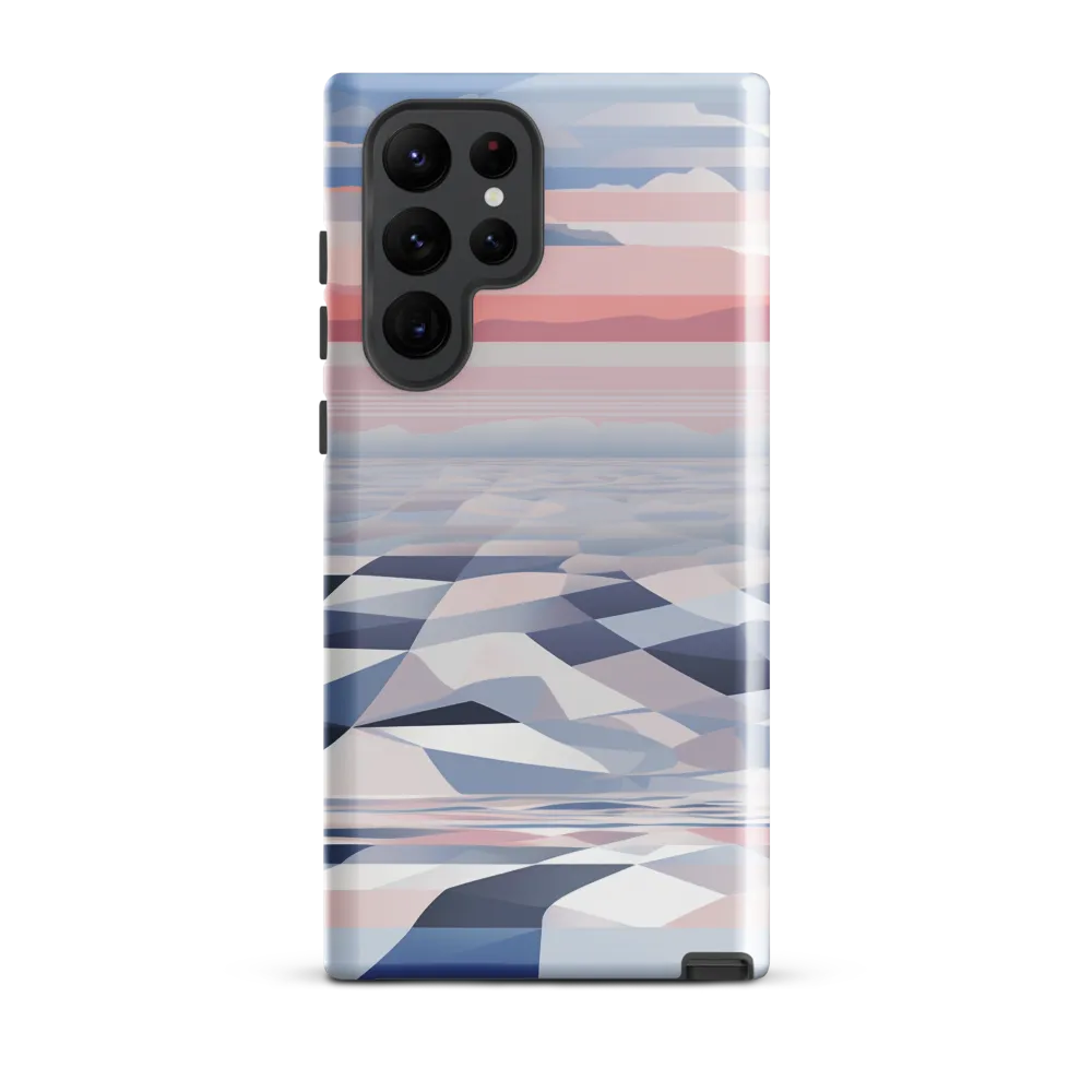 Serenity in Abstraction | Phone Case |  S22 Ultra | Tough Case | Glossy