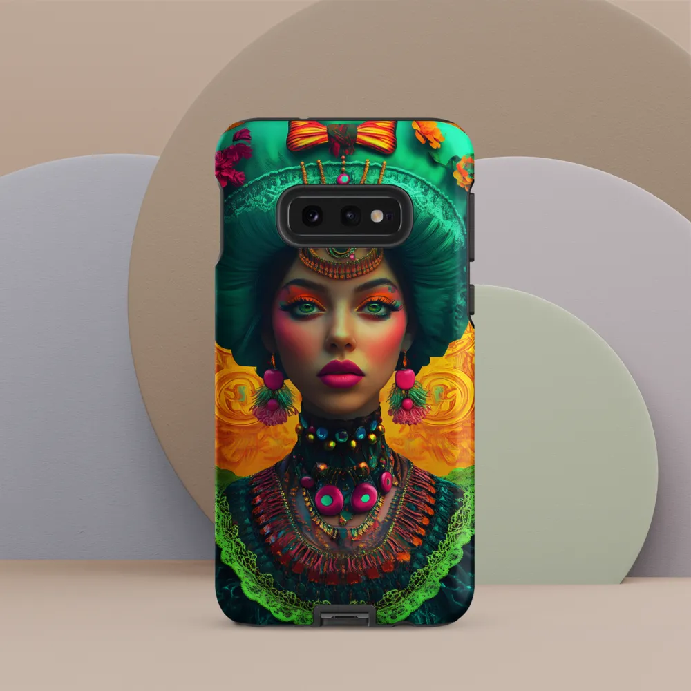 Feminine Elegance in Surreal Splendor