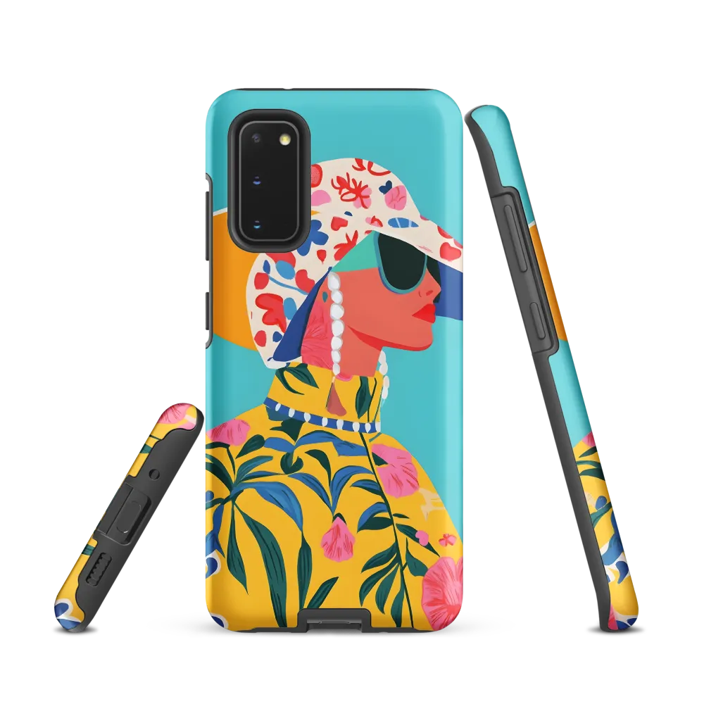Tropical Confidence: A Fashion Portrait