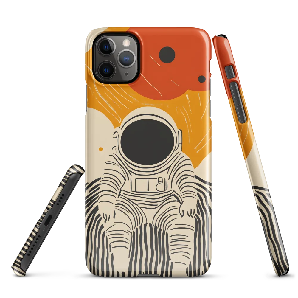 Astronaut in Cosmic Thoughts | Phone Case |  11 Pro Max | Snap Case | Glossy