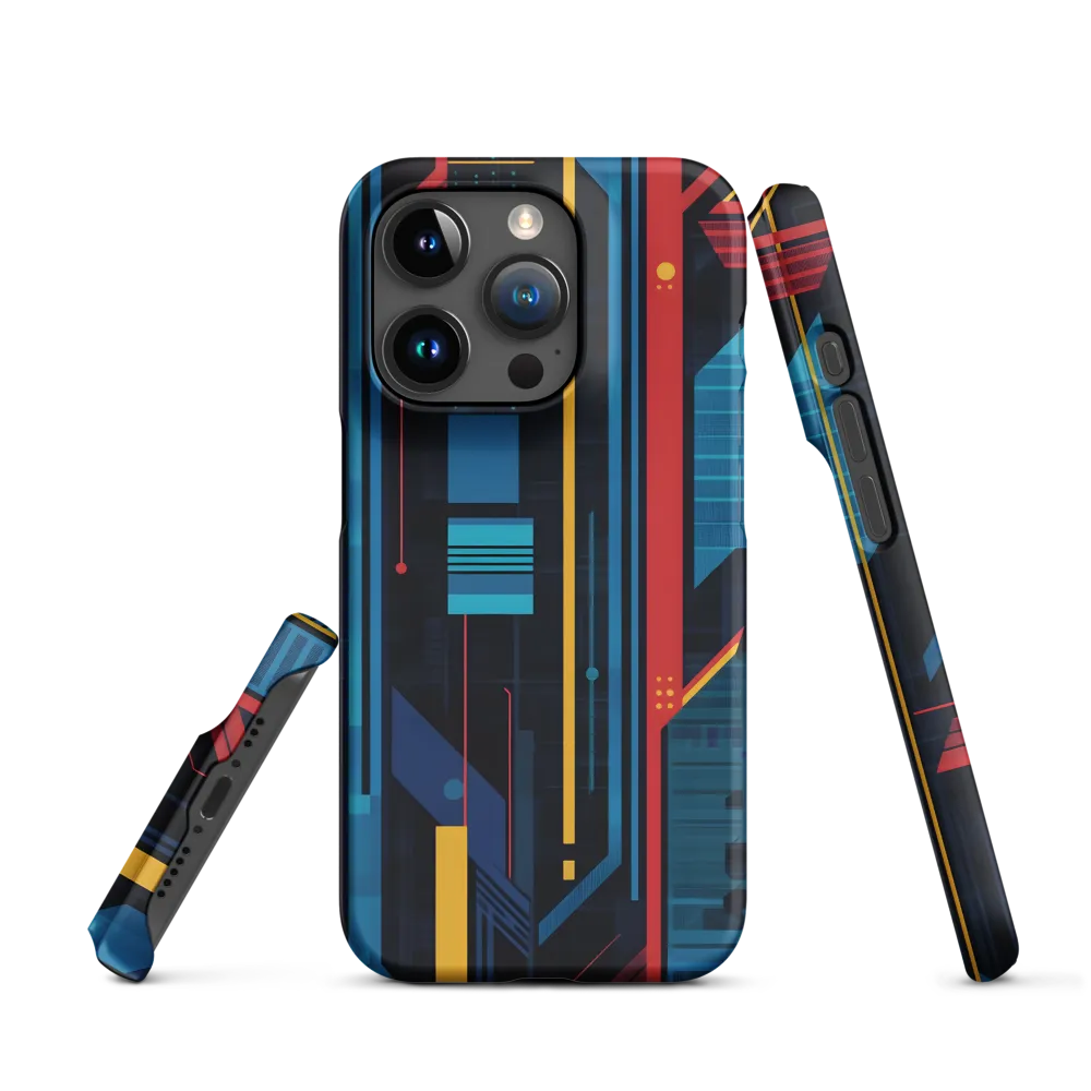 Symphony of Lines | Phone Case |  15 Pro | Snap Case | Matte