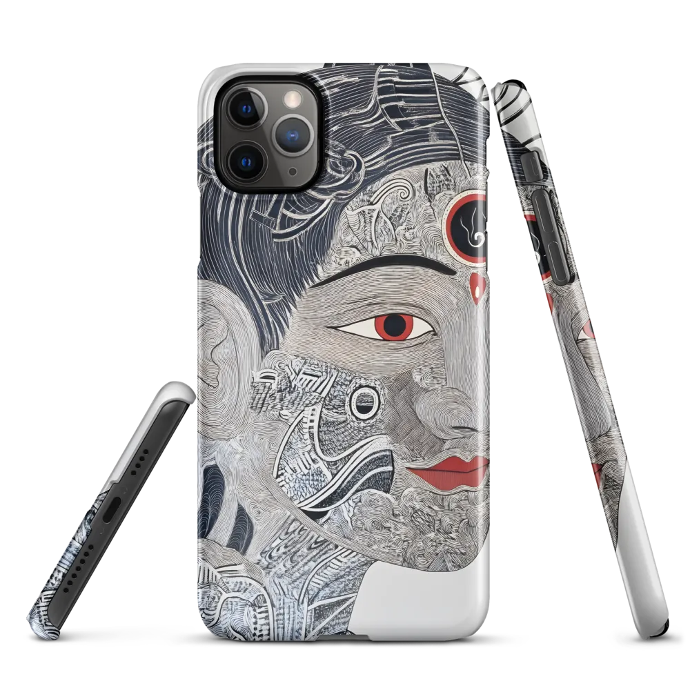 Mystical Identity: A Portrait in Layers | Phone Case |  11 Pro Max | Snap Case | Glossy