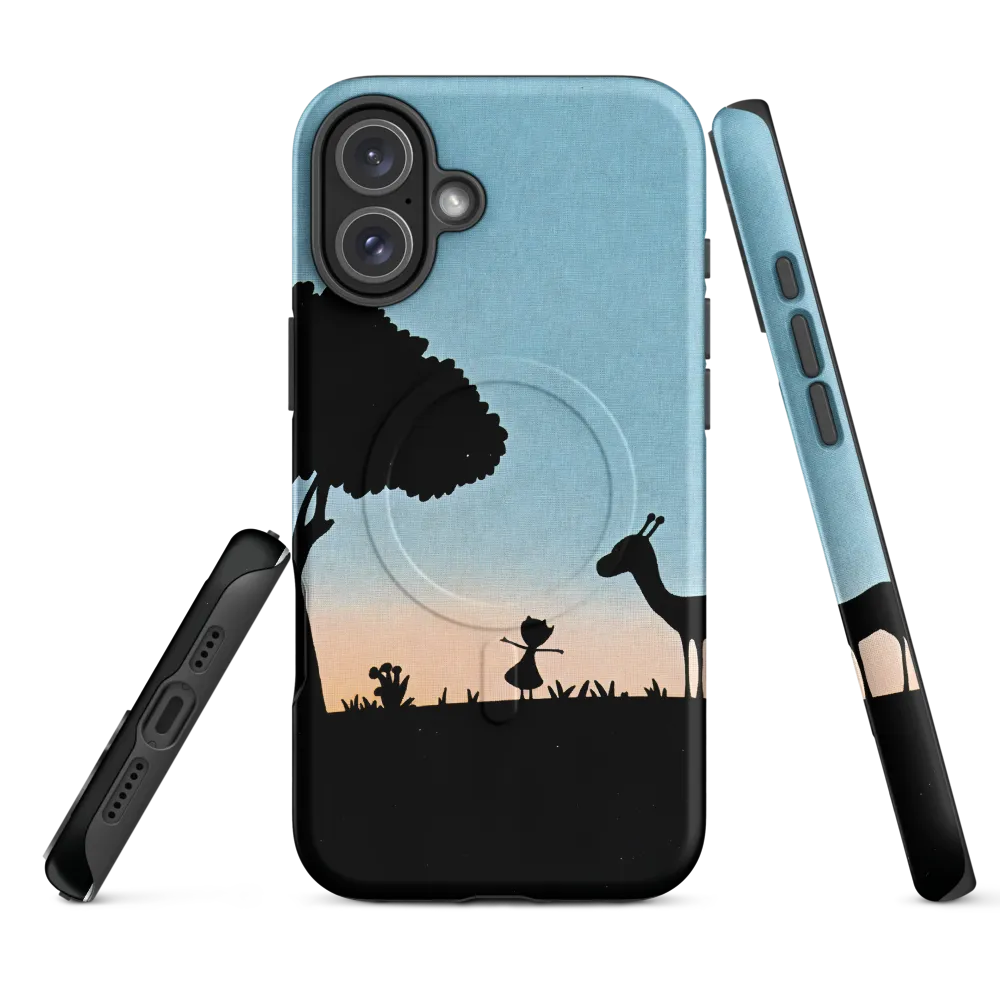 Curiosity in the Silhouette | Phone Case |  16 Plus | MagSafe® Tough Case | Matte