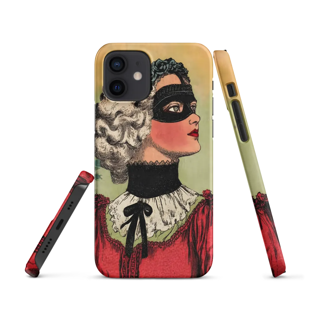 Masked Elegance | Phone Case |  12 | Snap Case | Matte