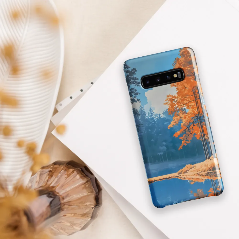 Autumn Reflections | Phone Case |  S10 Plus | Snap Case | Glossy