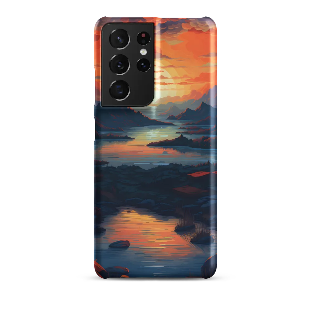 Ethereal Evening: A Digital Dusk