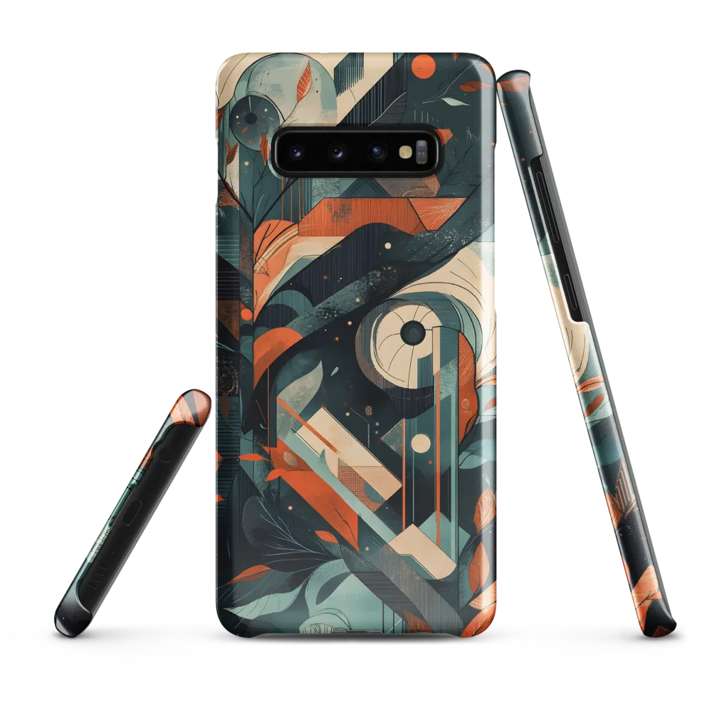 Nature's Geometric Dance | Phone Case |  S10 Plus | Snap Case | Glossy