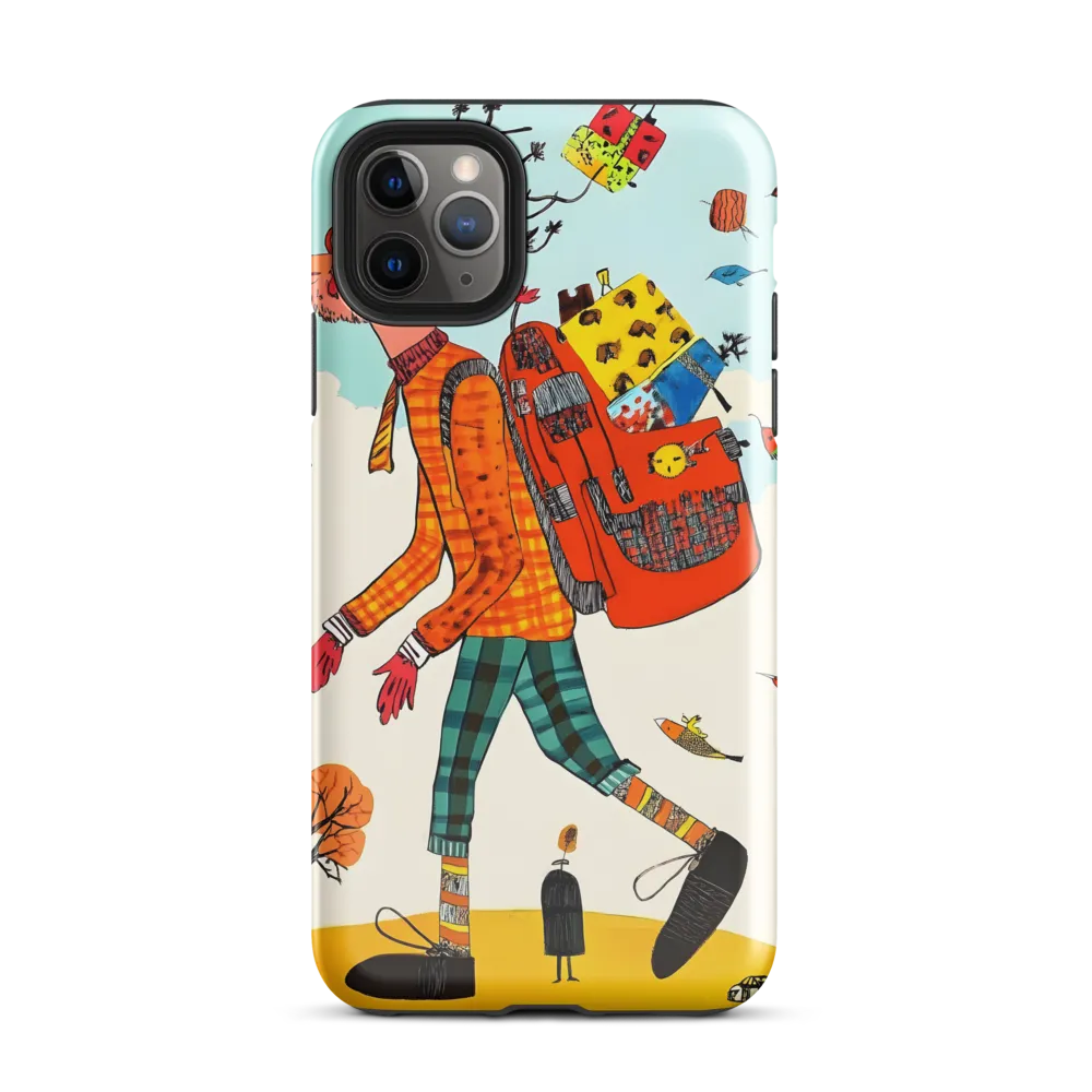 Adventures in Colorful Trails | Phone Case |  11 Pro Max | Tough Case | Glossy