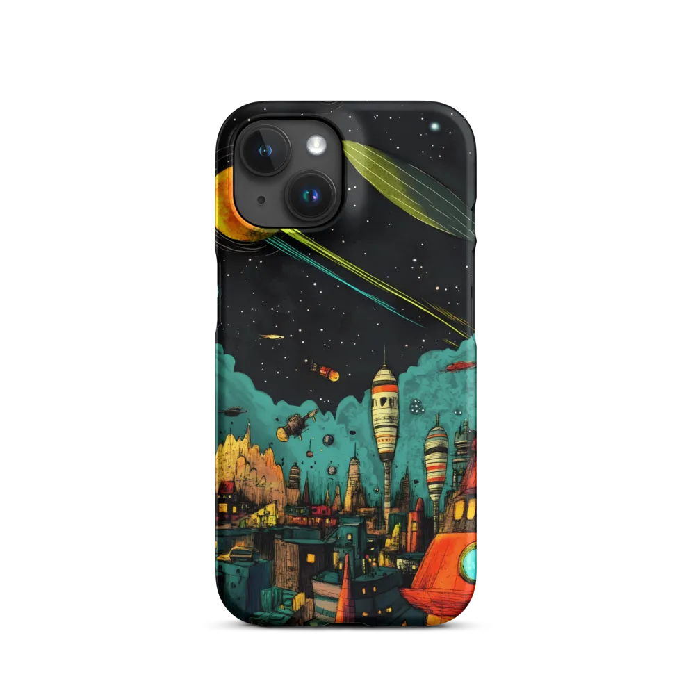 Galactic Cityscape: A Journey Through Imagination