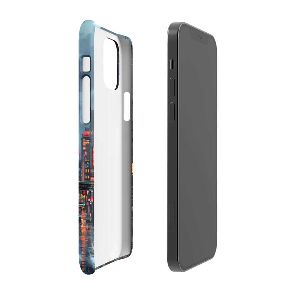 Neon Dreams: A Pixelated Urban Night