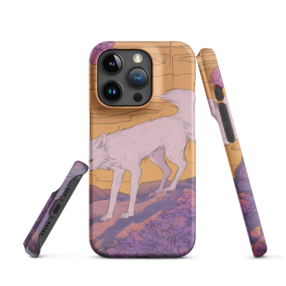 Whispers of the Violet Dawn | Phone Case |  15 Pro | Snap Case | Matte