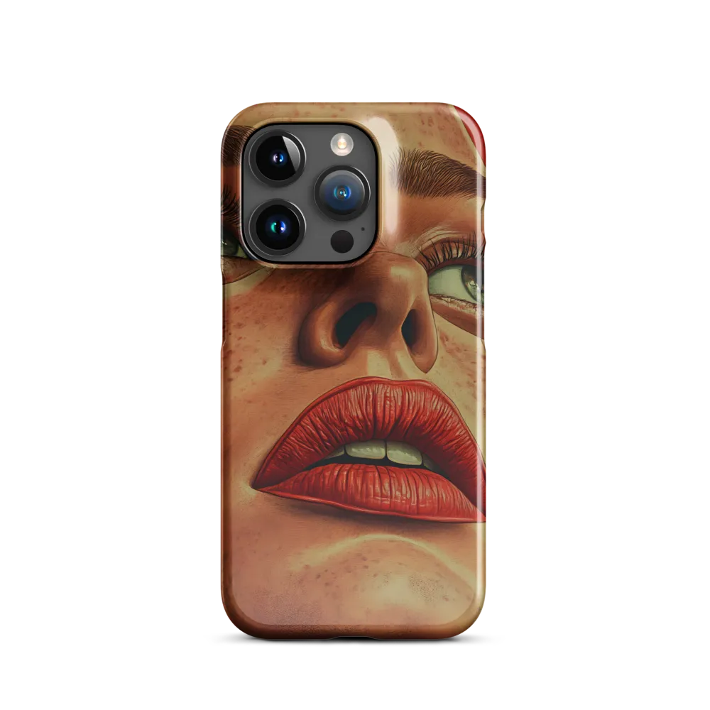 Red Intensity: A Portrait of Elegance
