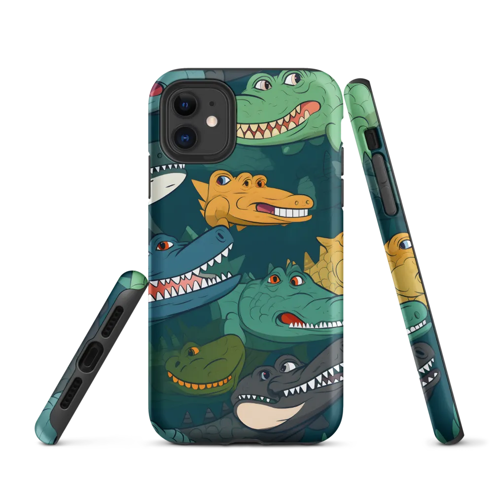 Cheerful Crocodilian Parade