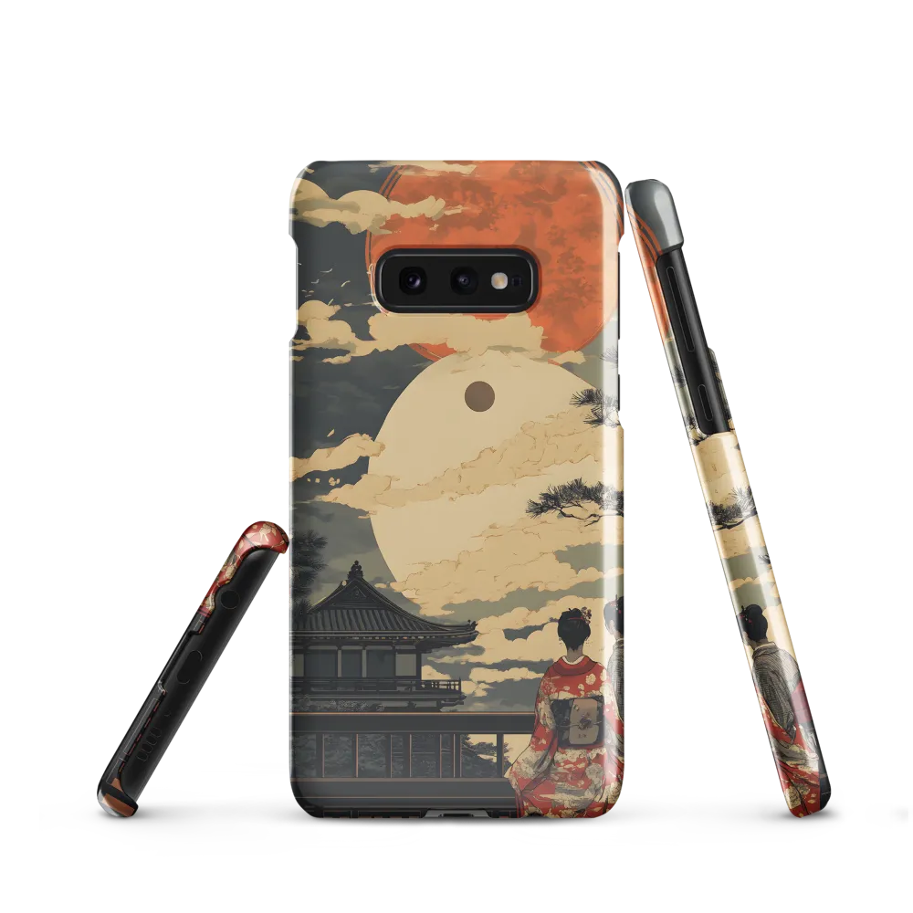 Under the Embrace of the Moon | Phone Case |  S10e | Snap Case | Glossy