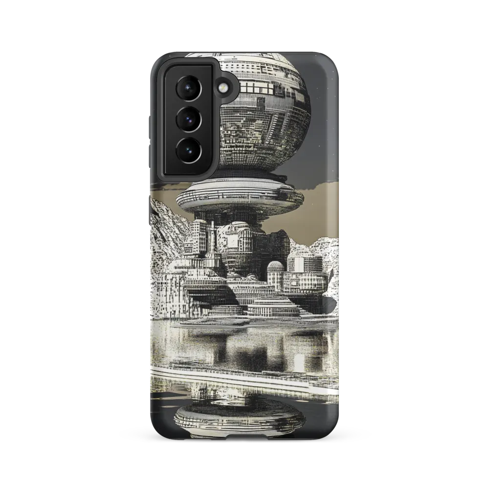 Reflections of a Futuristic Dreamscape | Phone Case |  S21 FE | Tough Case | Matte