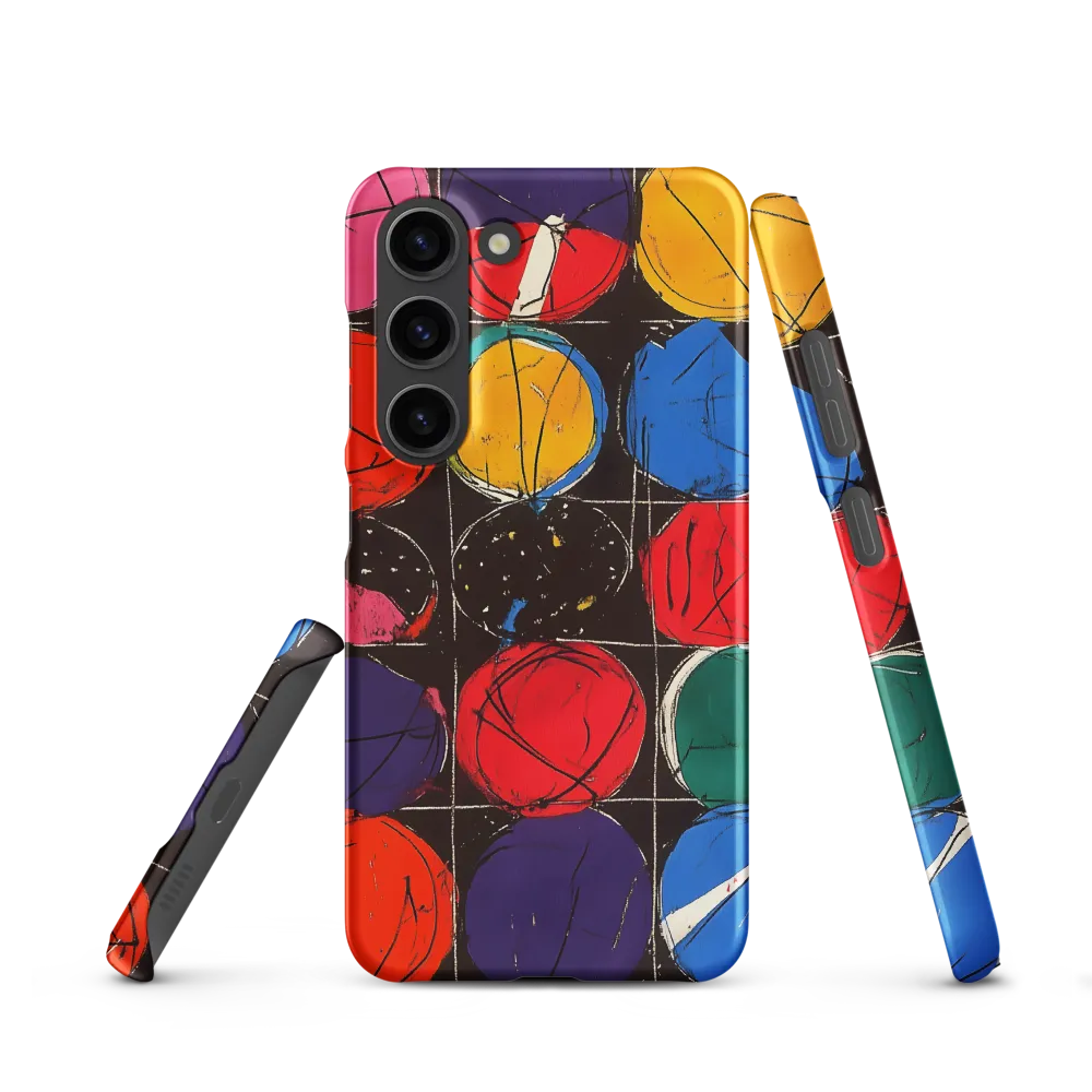 Colorful Circles in Abstract Harmony