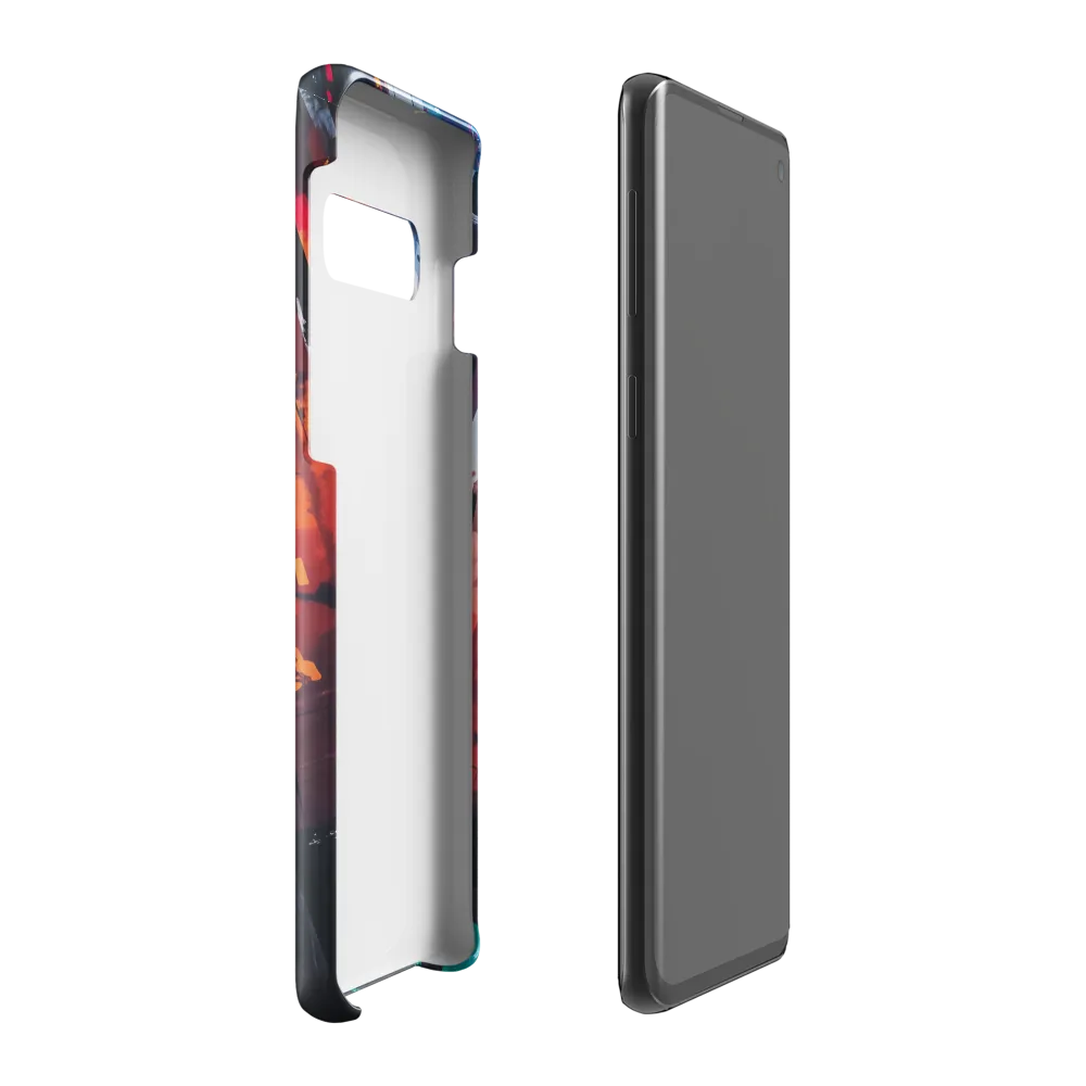 Silhouette in the Urban Abyss | Phone Case |  S10 Plus | Snap Case | Glossy