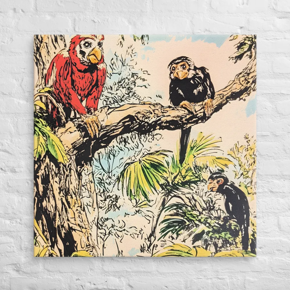 Jungle Harmony | Canvas | 36″×36″