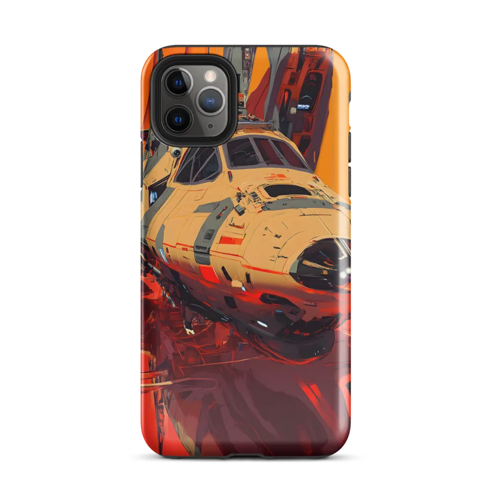 Futuristic Vessel: A Glimpse into Tomorrow | Phone Case |  11 Pro Max | Tough Case | Glossy