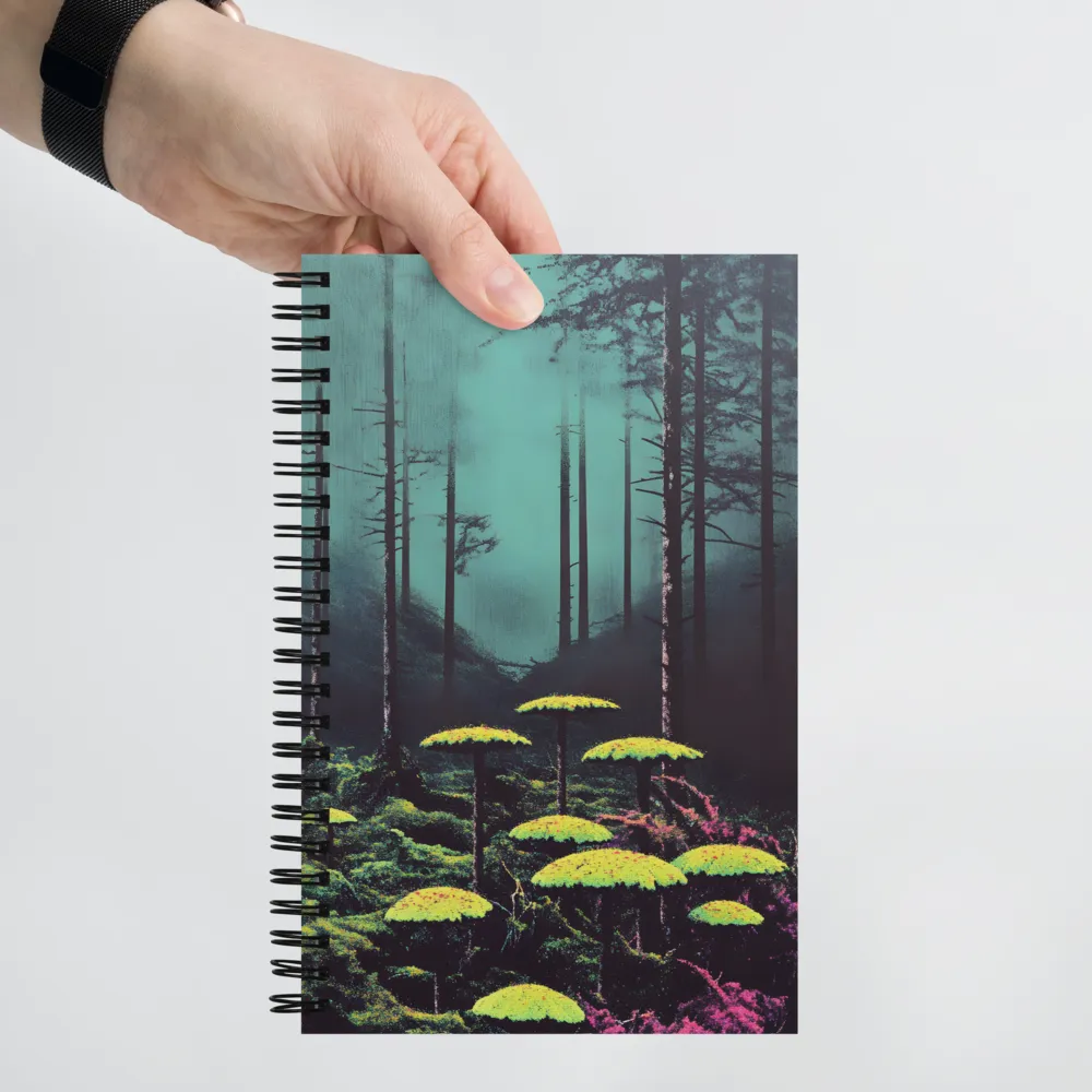 Mystical Forest Realms | Spiral Notebook