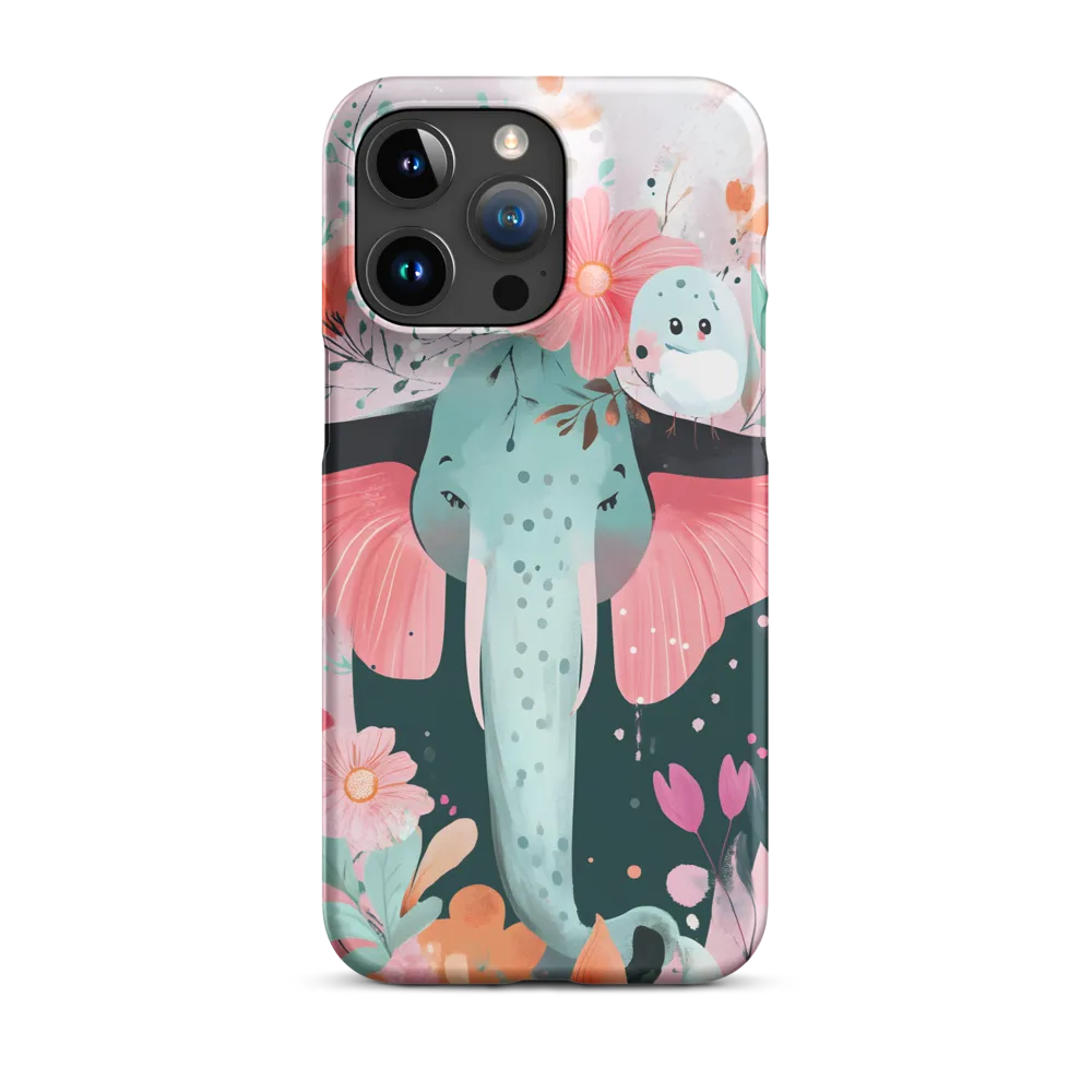 Whimsical Elephant in Bloom