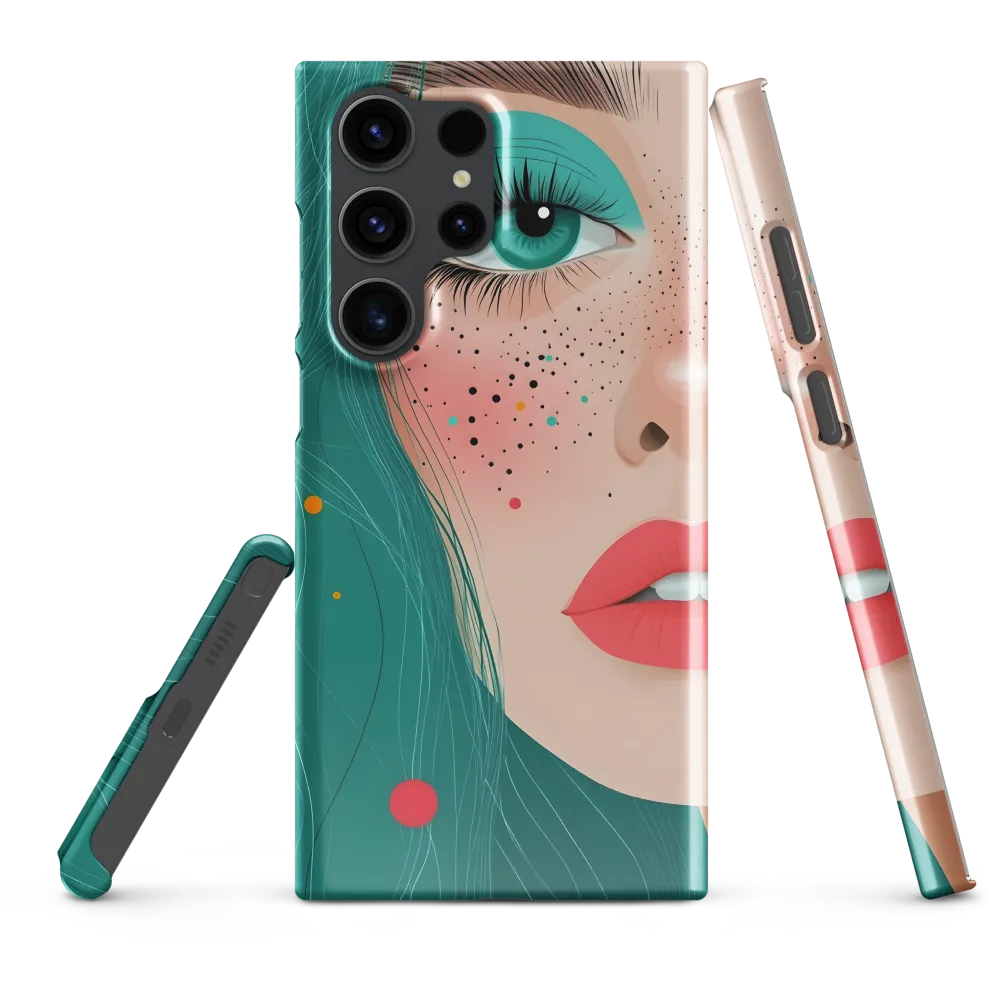 A Playful Portrait: Turquoise Temptation