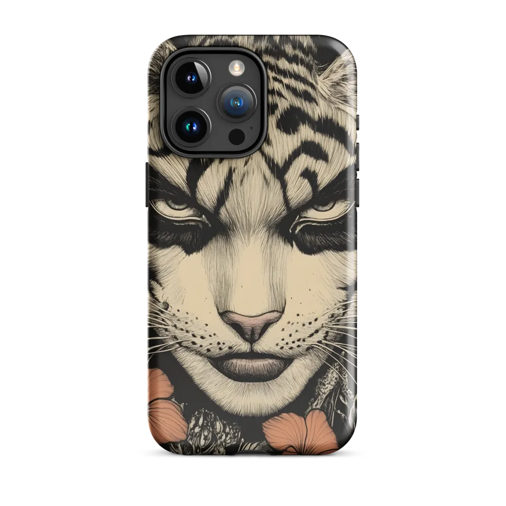 Feline Majesty: The Human-Leopard Connection | Phone Case |  15 Pro Max | Tough Case | Glossy