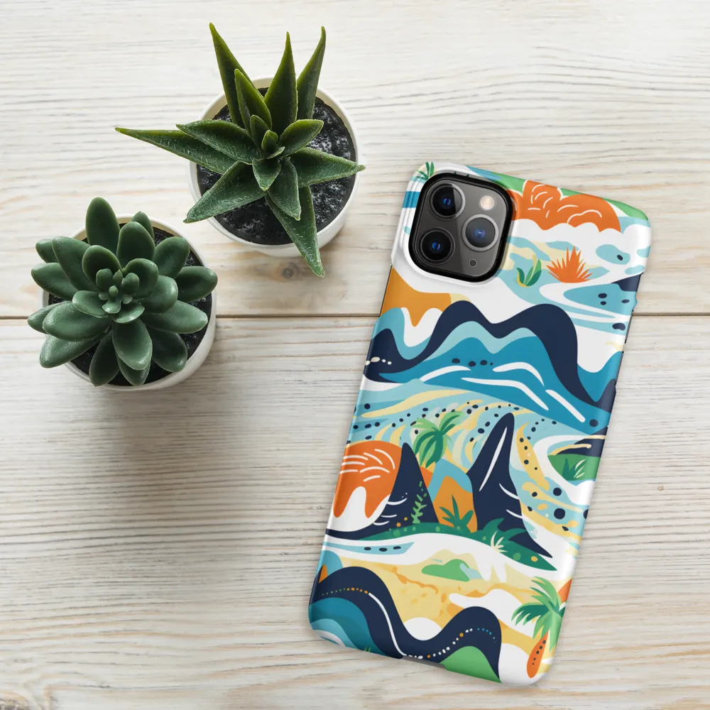 Abstract Tropical Landscape