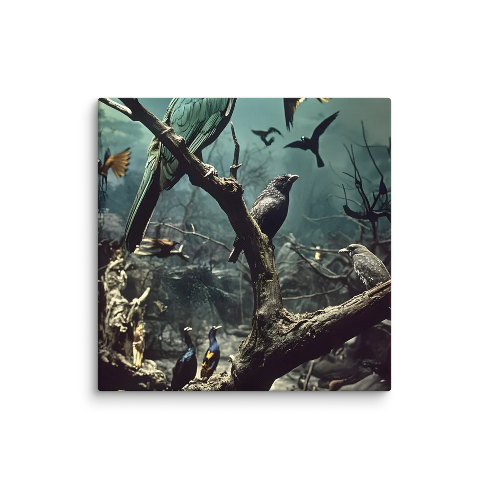 Whispers of the Avian Realm | Canvas | 30″×30″