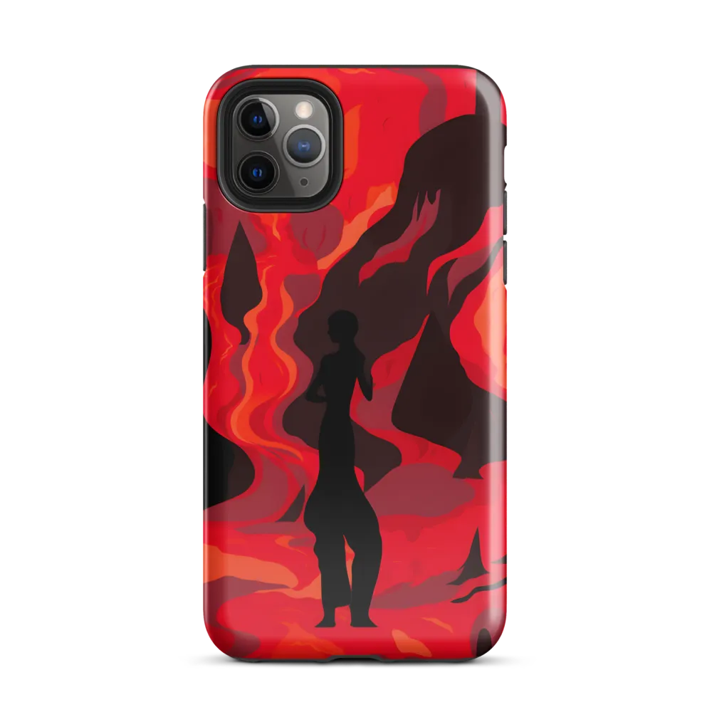 Inferno's Embrace | Phone Case |  11 Pro Max | Tough Case | Glossy