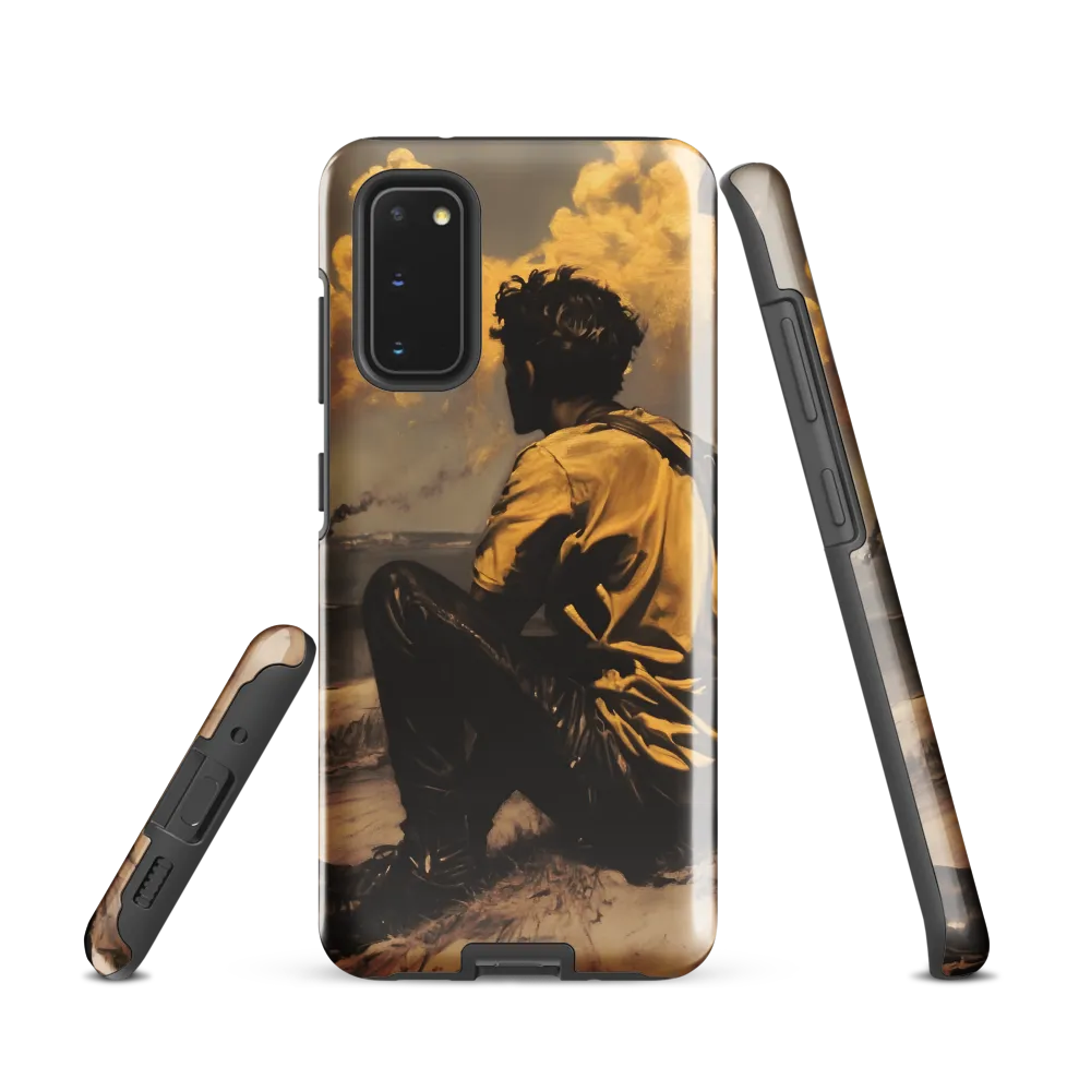 Reflections by the Shore | Phone Case |  S20 | Tough Case | Glossy