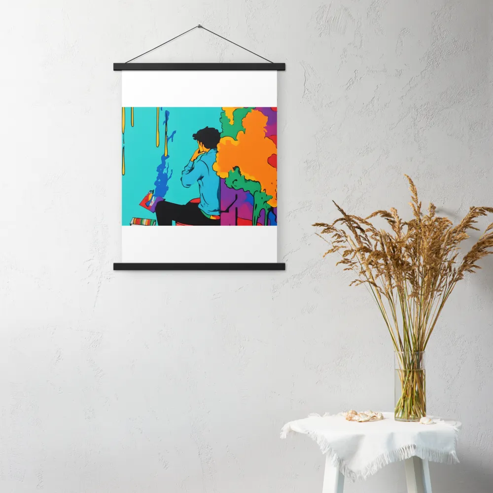 The Artist Within | Poster With Black Wood Hanger | 18″×24″