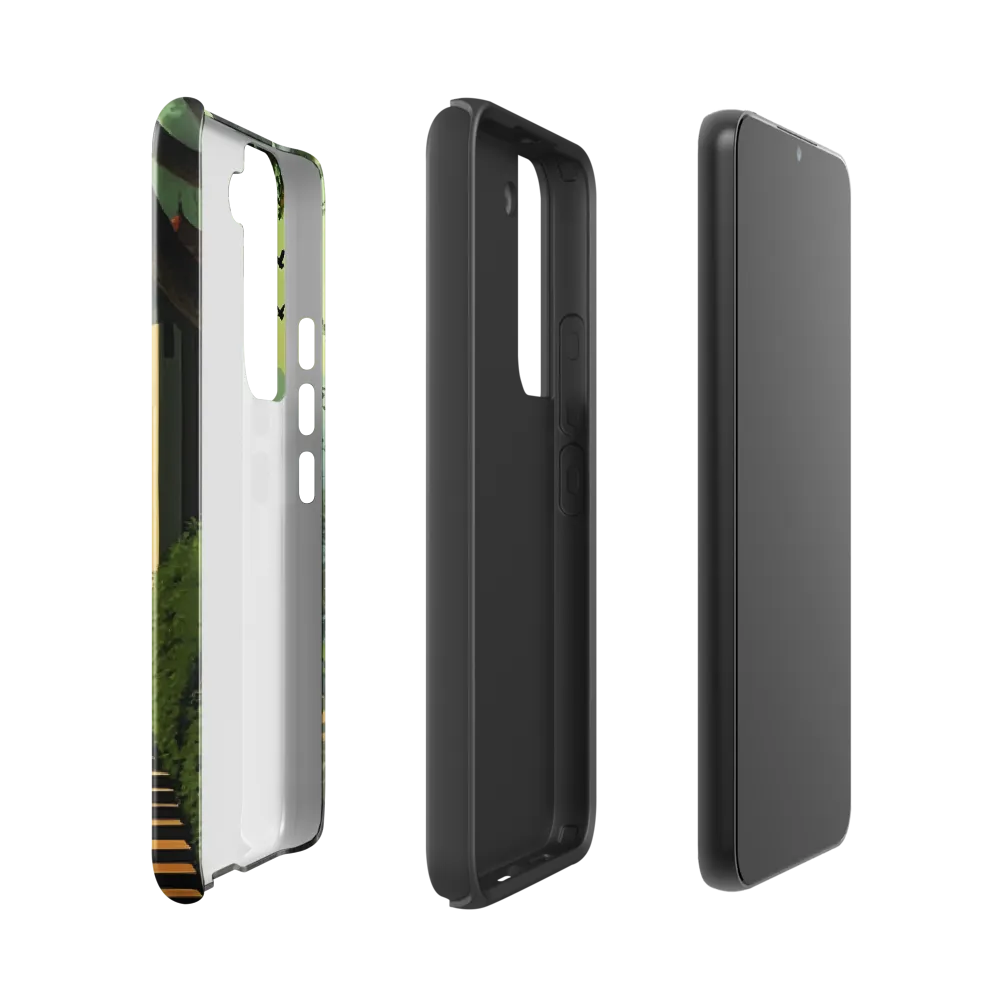 Whispers of Tranquility | Phone Case |  S22 | Tough Case | Glossy