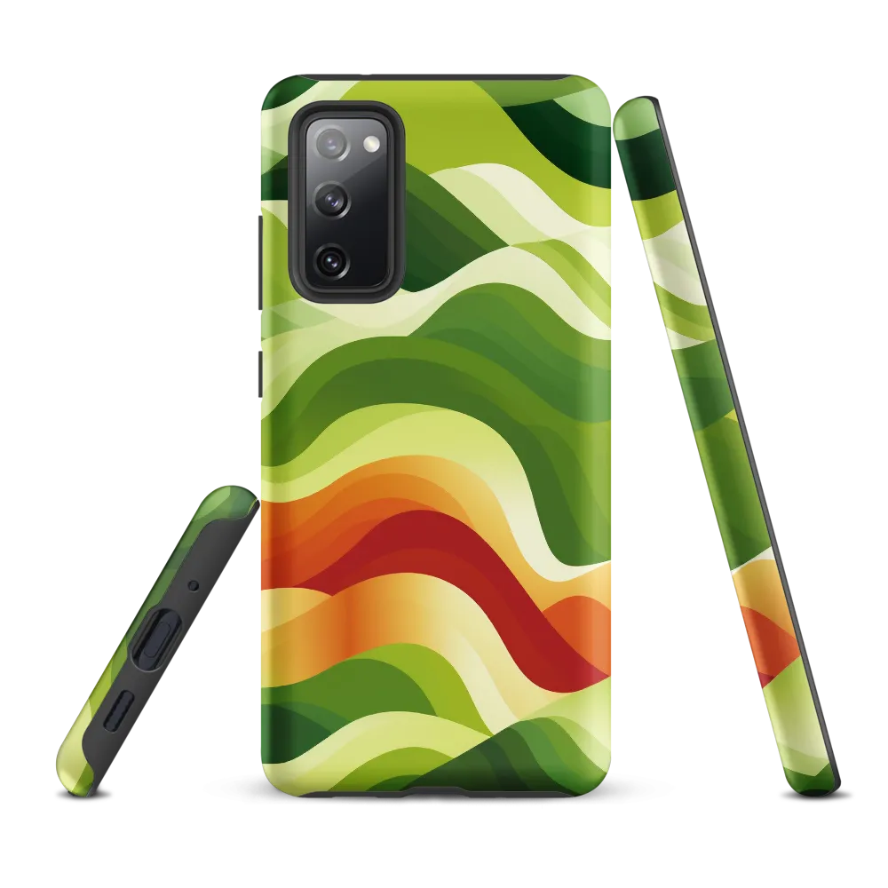 Waves of Nature | Phone Case |  S20 FE | Tough Case | Matte