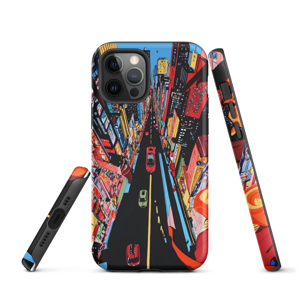 Urban Symphony: A Bird's-Eye View of Life | Phone Case |  12 Pro | Tough Case | Matte