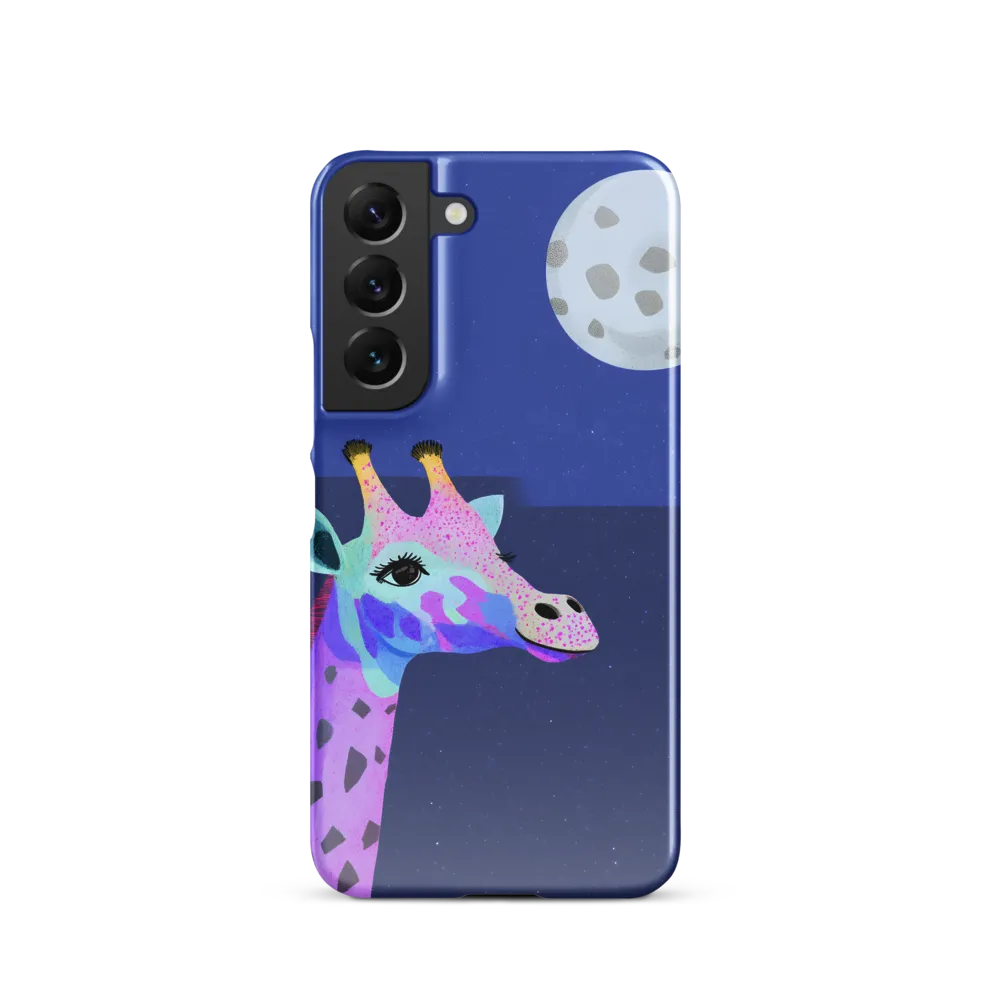 Whimsical Giraffe Under the Stars