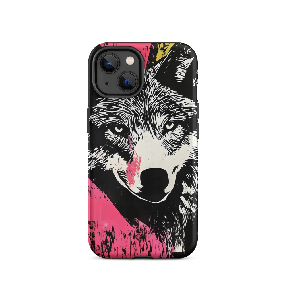 Intense Gaze of the Wolf